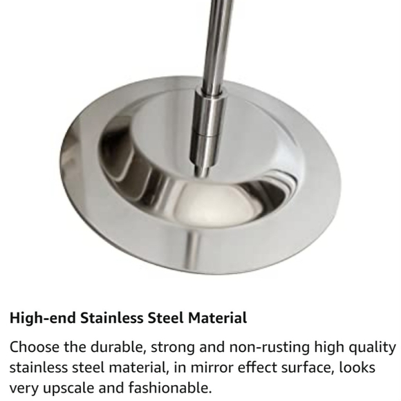 New! Adjustable Stainless Steel Double Hook Handbag Display Stand! - Picture 6 of 10